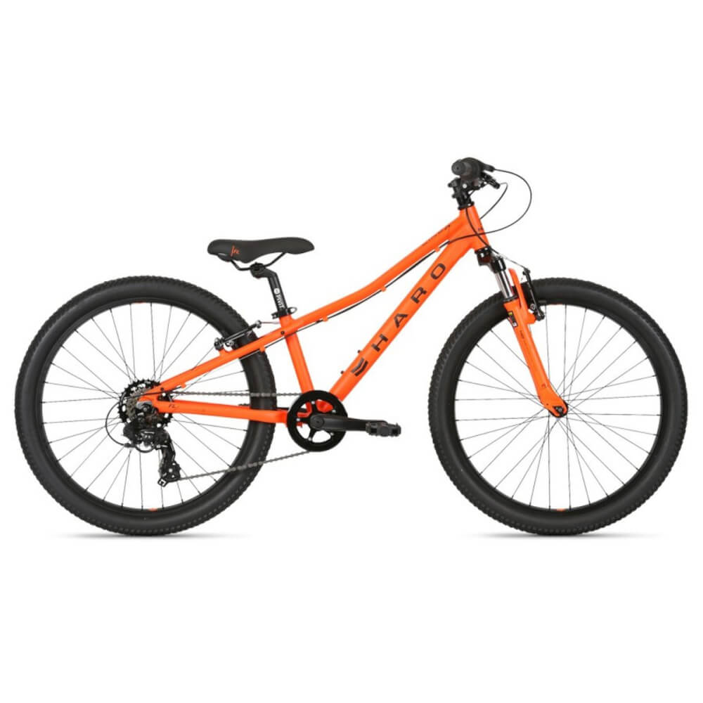 รถจักรยานเสือภูเขา HARO รุ่น FLIGHTLINE 24" - ORANGE BLACK (ไม่ประกอบ)